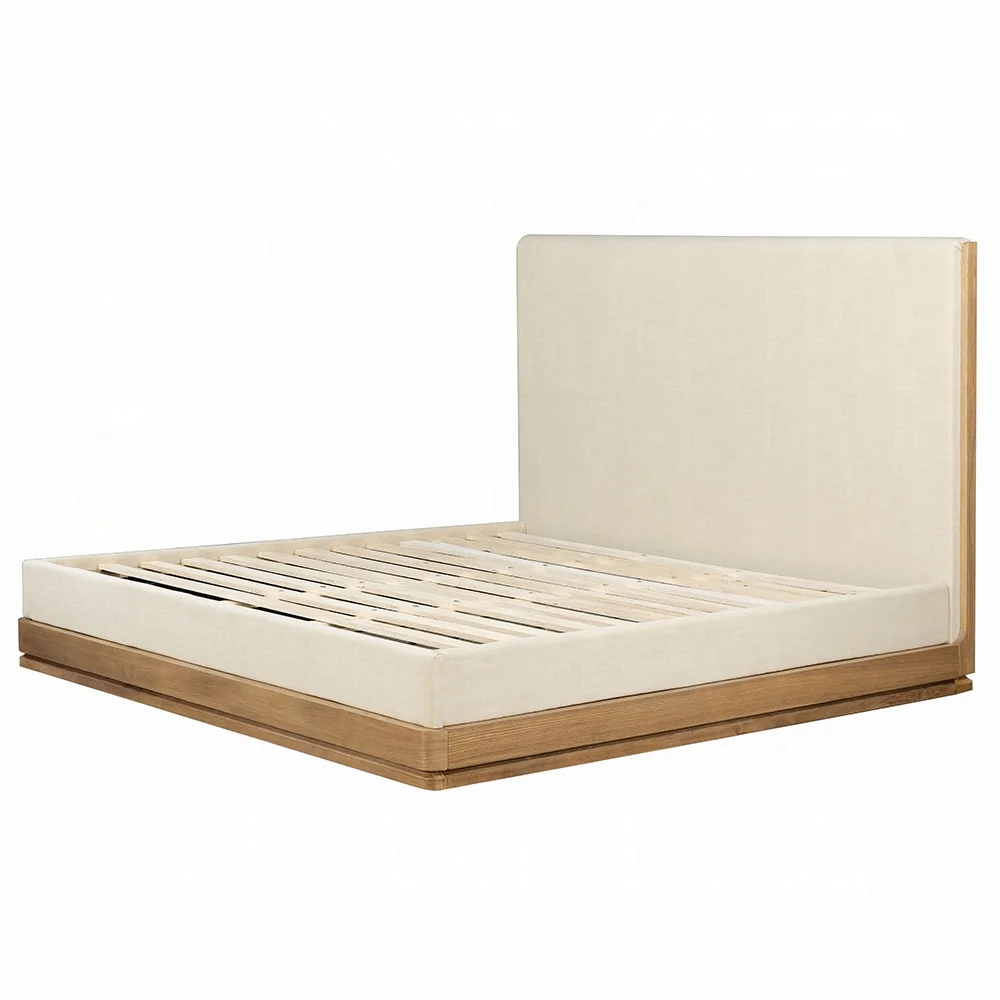 Zoey 4 Pc Acacia Wood Bedroom Set - Image 3