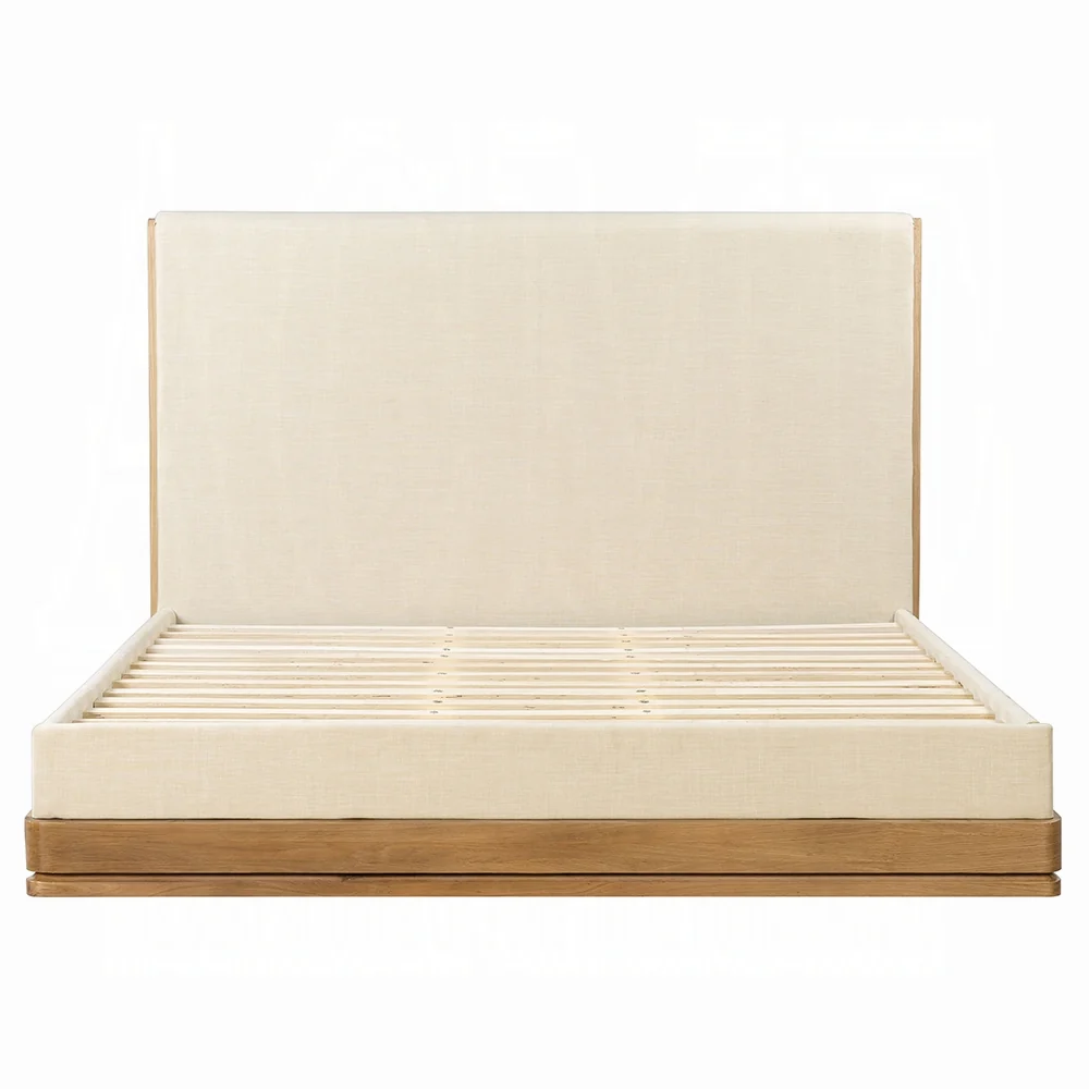 Zoey 4 Pc Acacia Wood Bedroom Set - Image 4