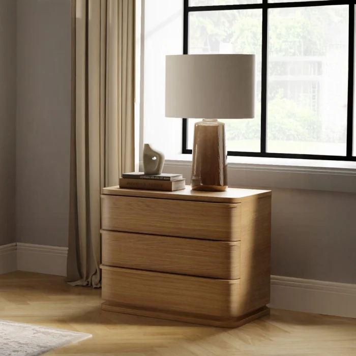 Zoey 4 Pc Acacia Wood Bedroom Set - Image 8